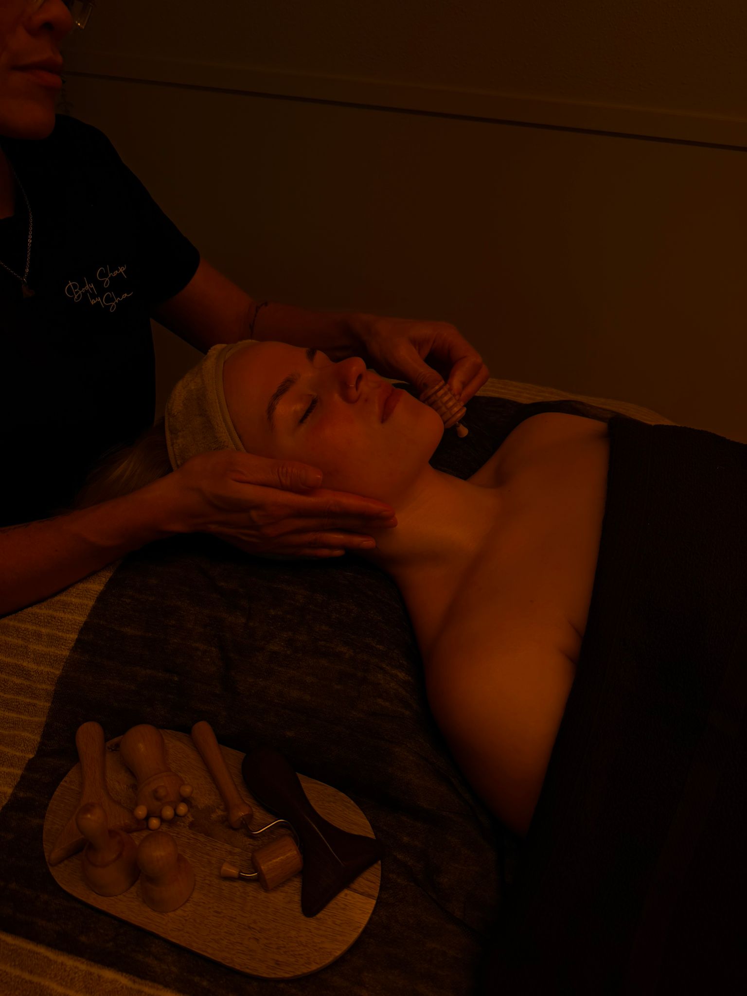 Maderotherapie gezicht